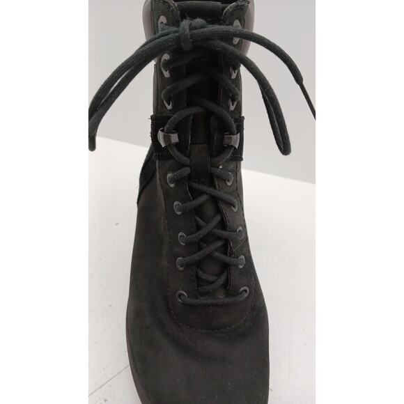 Timberland Boots Women's A1KD4 A2534 Black Suede Lace Up Block Heels US 8 - Picture 9 of 11